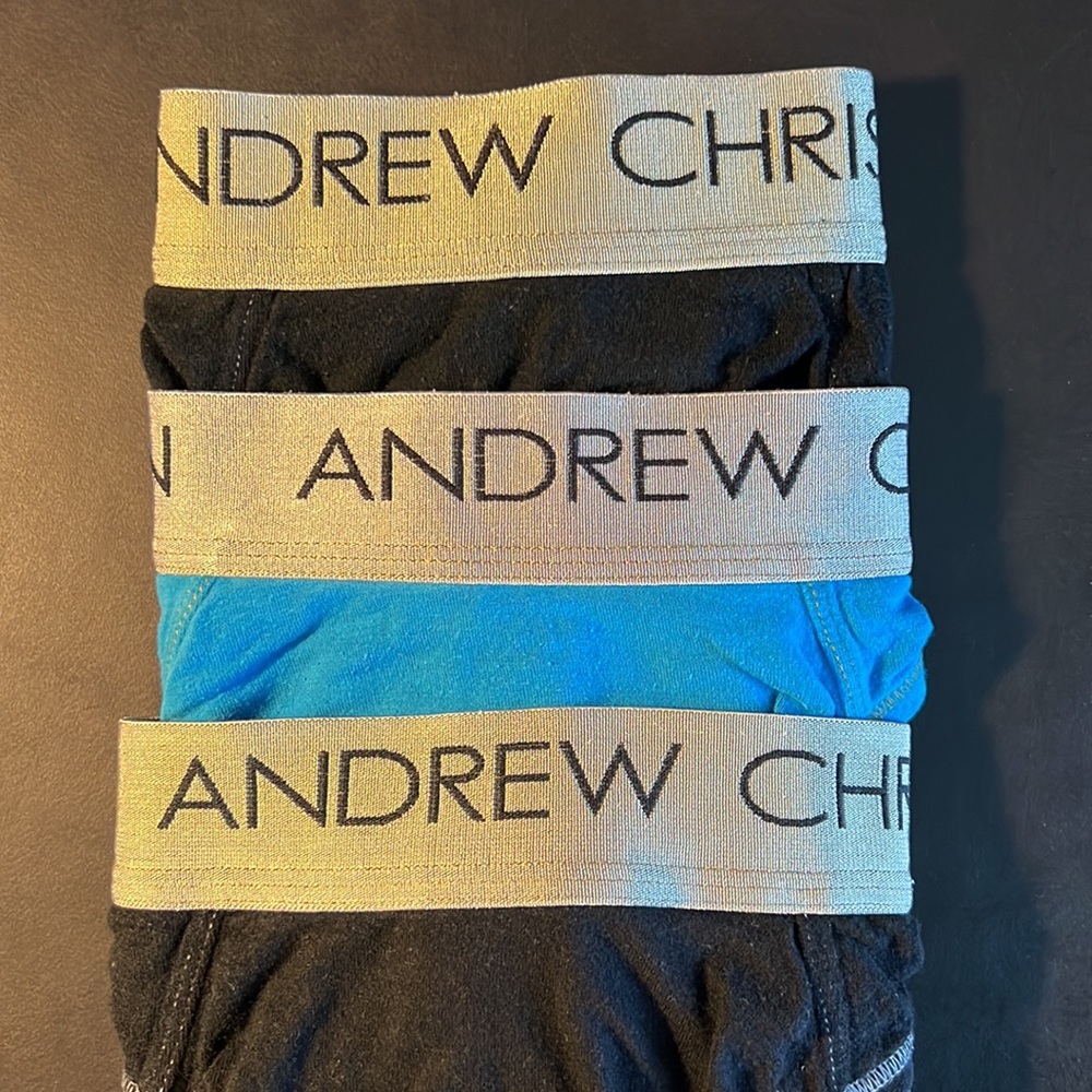 Andrew Christian Vintage Almost Naked Infinity (#9284) Briefs - 3 Pack - Large